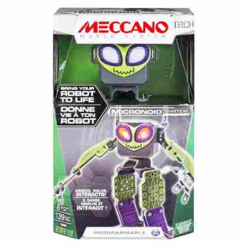 erector set Meccano Micronoid - Green Switch