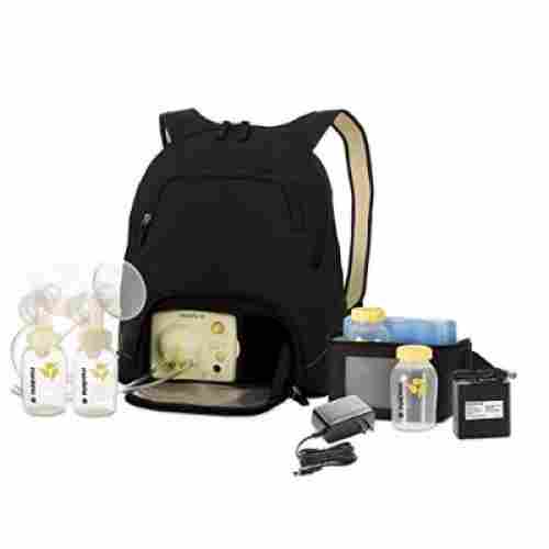 medela style advanced with backpack breast pump set