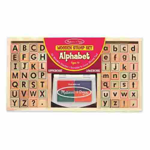 Melissa & Doug Wooden Stamp Set