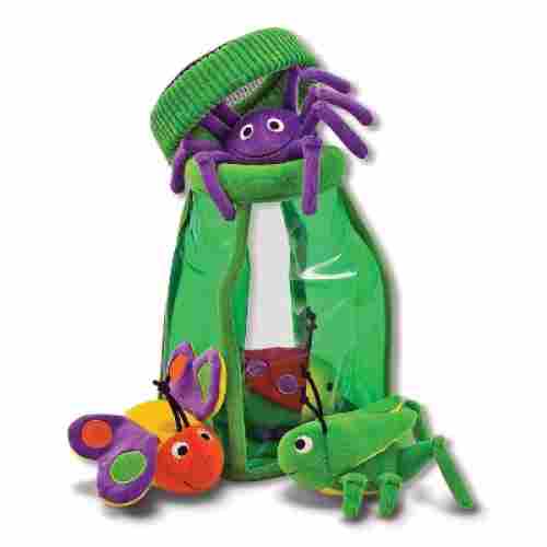 melissa & doug deluxe jug fill & spill bug toys