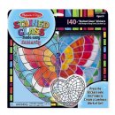 melissa & doug stained glass art and craft sets for kids box