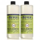 mrs. meyers natural cleaning product 2 bottles
