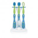 nuby 4 stage set baby & toddler toothbrushes