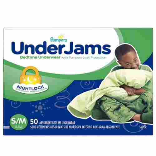 pampers underjams disposable overnight diapers pack