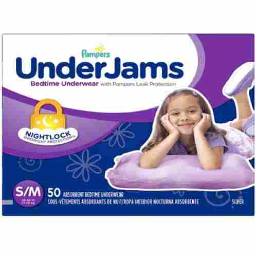 pampers underjams for girls overnight diapers pack