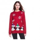 Penguin Pullover Christmas Sweater 