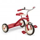radio flyer 10" red classic tricycle big wheels for kids