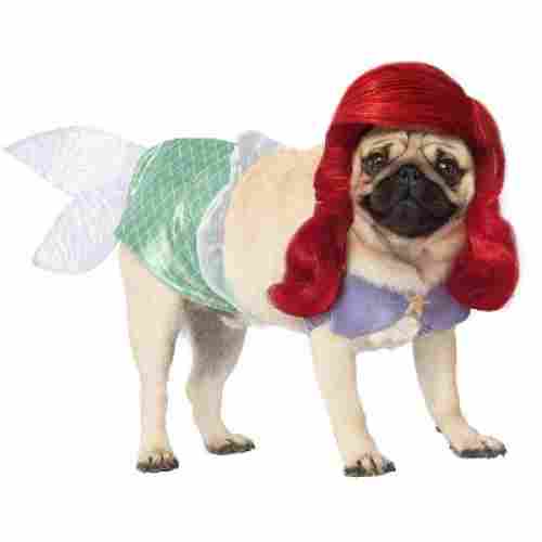 disney princess halloween dog costume ariel