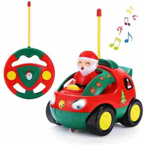 sgile remote control santa car christmas toy