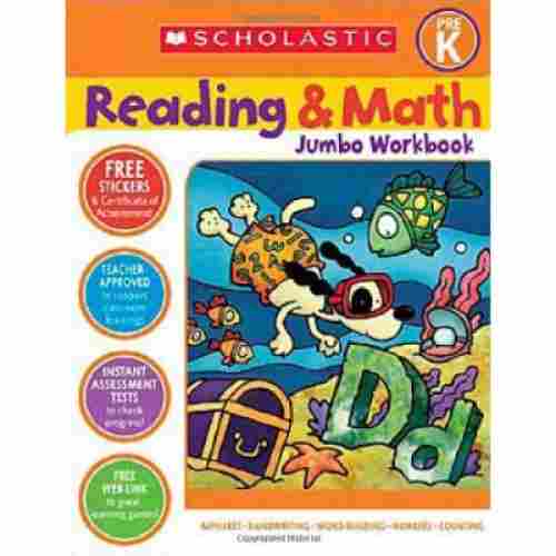 Scholastic Pre-K Jumbo Workbook