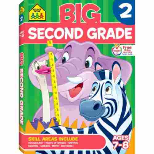 School Zone Big Second Grade Workbook