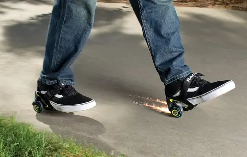 Razor Jetts Heel Wheels display