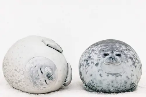 Rainlin Chubby Blob Seal Pillow Stuffed Cotton Plush Animal Toy 2