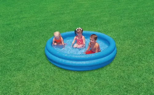 INTEX Crystal Blue Kids Outdoor Inflatable 58" Swimming Pool size display