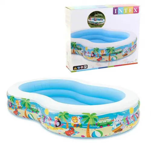 Intex Swim Center Paradise Inflatable Pool 2