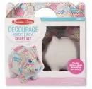 Melissa & Doug Decoupage Made Easy – Piggy Bank