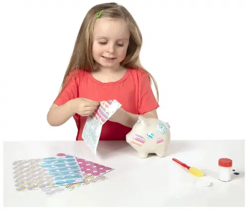 Melissa & Doug Decoupage Made Easy – Piggy Bank details