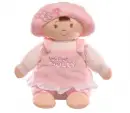 GUND My First Dolly Stuffed Brunette Doll Plush