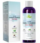 Anti Dandruff Shampoo for Kids – Best Tear Free Natural Children’s Scalp Treatment with Lavender & Tea Tree