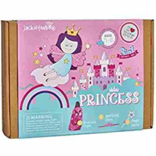jackinthebox princess themed art and craft set for kids box