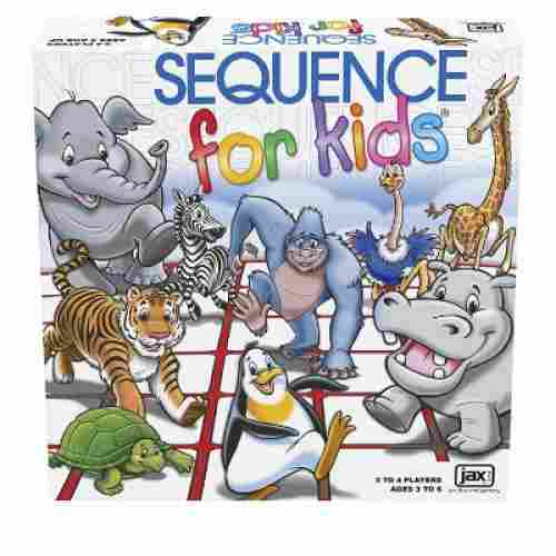 sequence board game for teens package