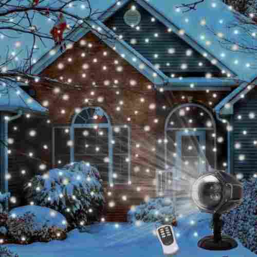 Snowfall projector light