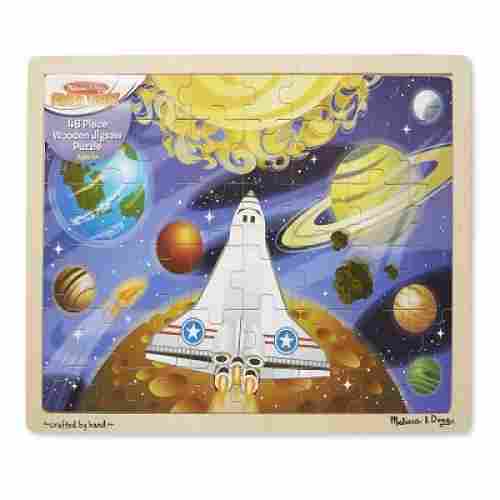 melissa & doug space voyage wooden puzzle