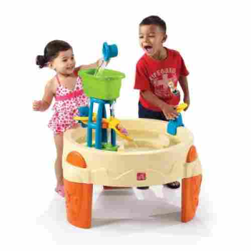 step2 big splash waterpark water & sand table for kids and toddlers