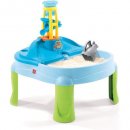 step2 splash n scoop bay water & sand table for kids and toddlers
