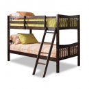 storkcraft caribou hardwood twin bunk and loft bed for kids