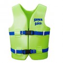 TRC recreation super soft USCG swim vests and life jackets for kids and toddlers green