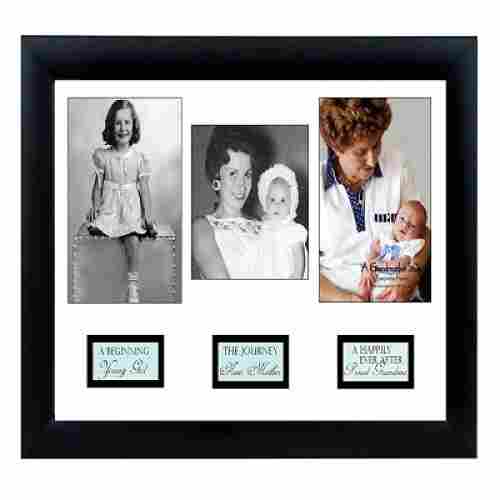 life story frame christmas gift for grandma design