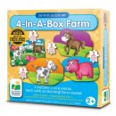 learning journey 4 in a box farm jigsaw puzzle for kids box