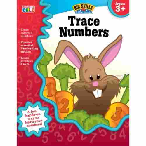 trace numbers educational book cover