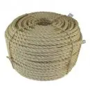 sgt knots twisted sisal 1/4 inch ropes for tree swings