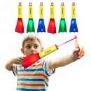 LED foam finger rockets 6 pack flying toys