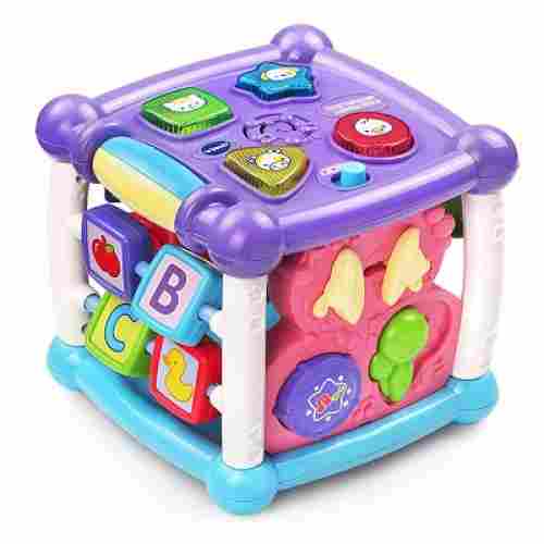 busy learners activity cube musical baby toy