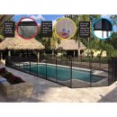 XtremepowerUS 4' X 12' Best Pool Fences display