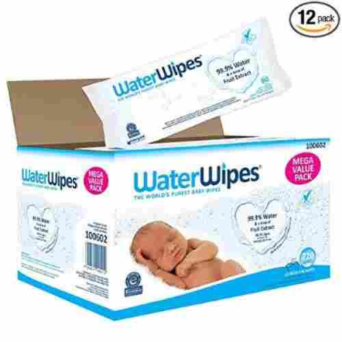 WaterWipes 60 Count 12 Packs