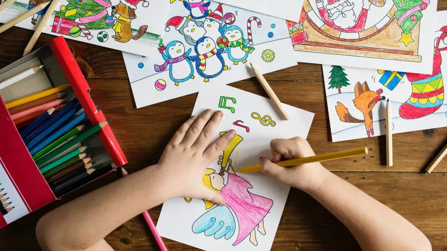 The post answers the question of what we can learn from our kids' drawing. 