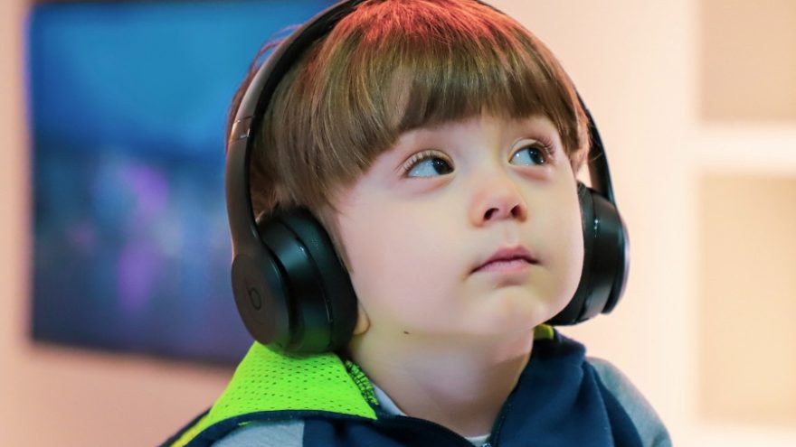 Introducing the Magic of Music to a Deaf Child Music has a lot of benefits for the development of a deaf child.
