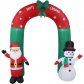 Santa and Snowman Archway 