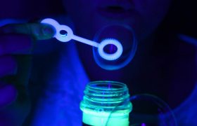 How to Make Glow in the Dark Bubbles for Kids